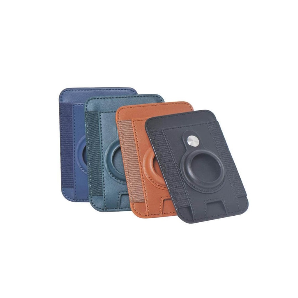 MARZ - Santhome Airtag Cardholder - Navy Blue