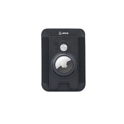 MARZ - Santhome® Magnetic Phone Cardholder with Santhome Tag Pocket - Black
