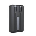 SOLANO - @memorii 10000mAh Mag Wireless Powerbank with Inbuilt Cables