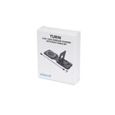 TURIN - @memorii Foldable 2-in-1 Wireless Charger and Multicable Set - Black