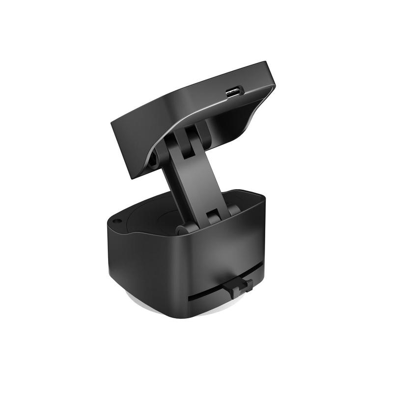 VIRTON - Giftology Magnetic Car Phone Holder and 15W Wireless Charger - Black