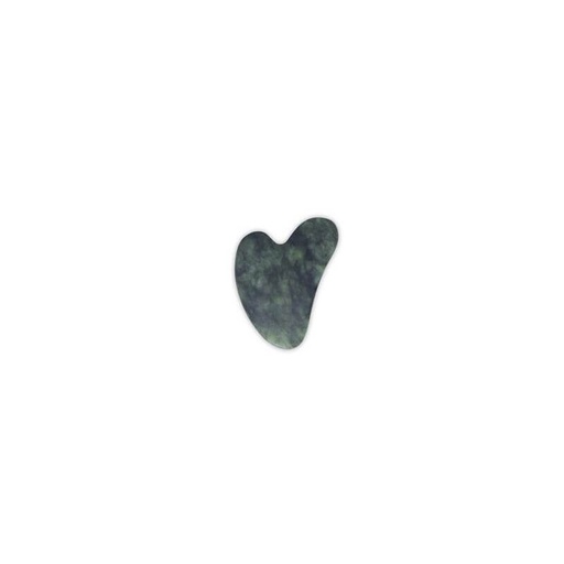 LUNA - Set of Jade Face Roller, Guasha and Mirror 