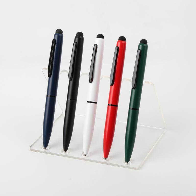 SVEN - Metal Ballpoint Pen with Stylus - Black
