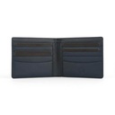 CROSS HARDCOVER A5 NOTEBOOK + PEN + BI-FOLD WALLET WITH 8 CARD SLOTS - NAVY BLUE