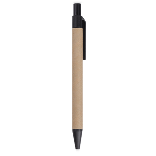 HASSA - eco-neutral A6 Notepad & Pen Set with Sticky Note - Black