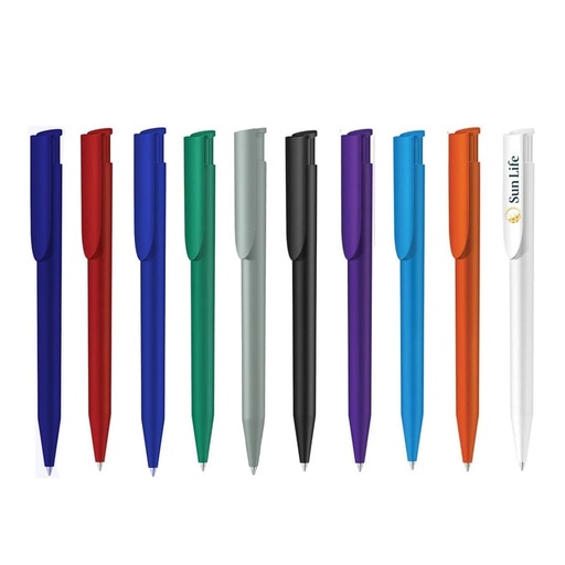 UMA HAPPY Plastic Pen - Aqua Blue
