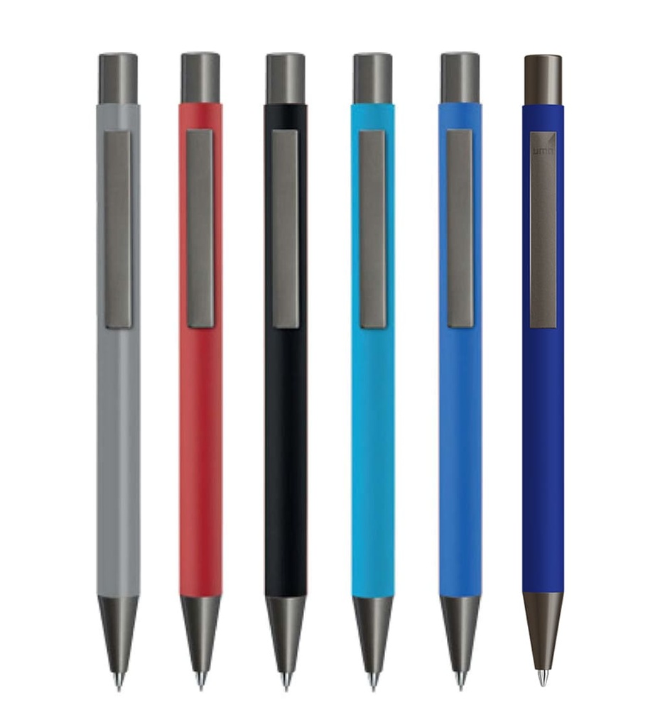 UMA Straight Metal Pen - Sky Blue